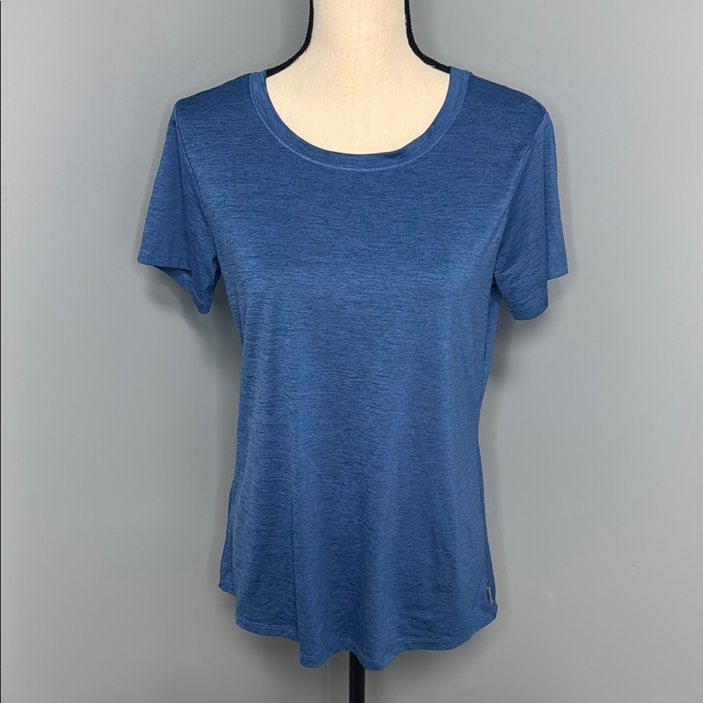 ***Eddie Bauer Women's Blue Activewear T-Shirt Sz S